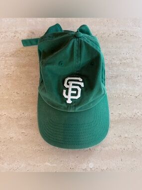 SF Giants green 47 baseball hat